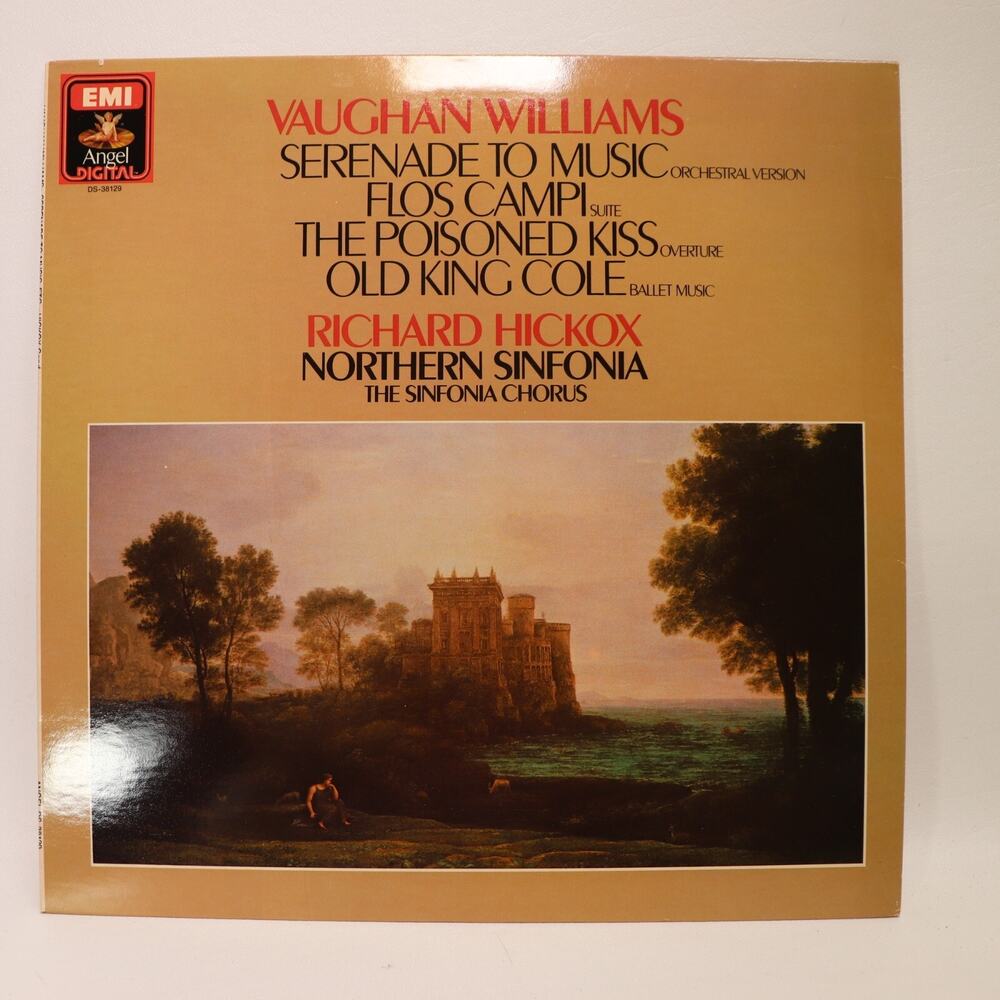 Vaughn Williams Serenade LP Vinyl Richard Hickox Northern Sinfonia EMI 1984